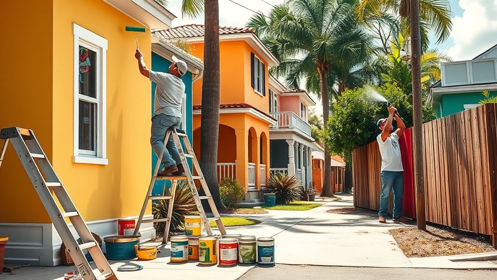 7 Top Painting Companies in Tampa for Interior and Exterior Work