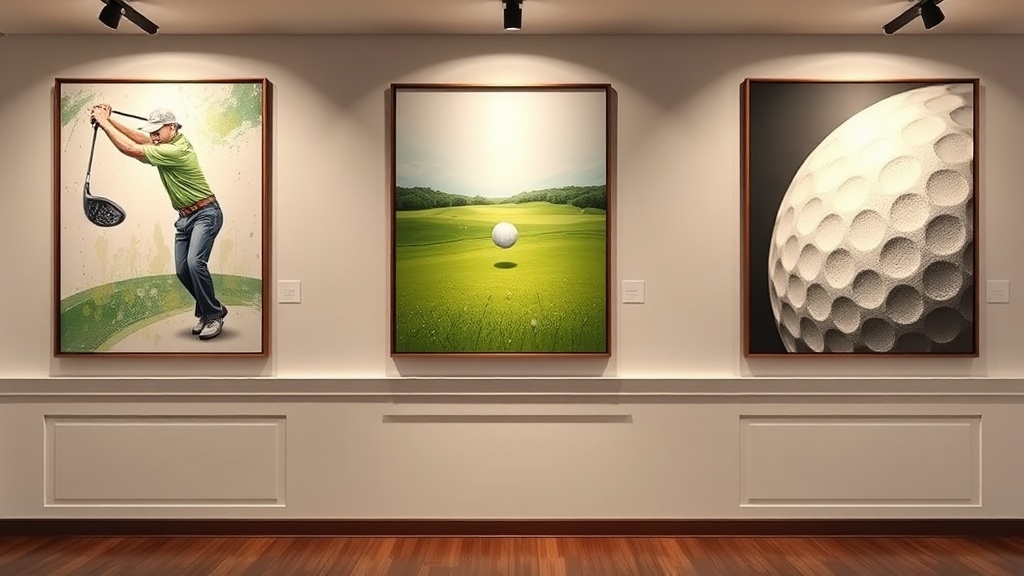 4 Top Golf Wall Art Pieces to Refresh Your Space